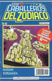 Los Caballeros del Zodiaco #54